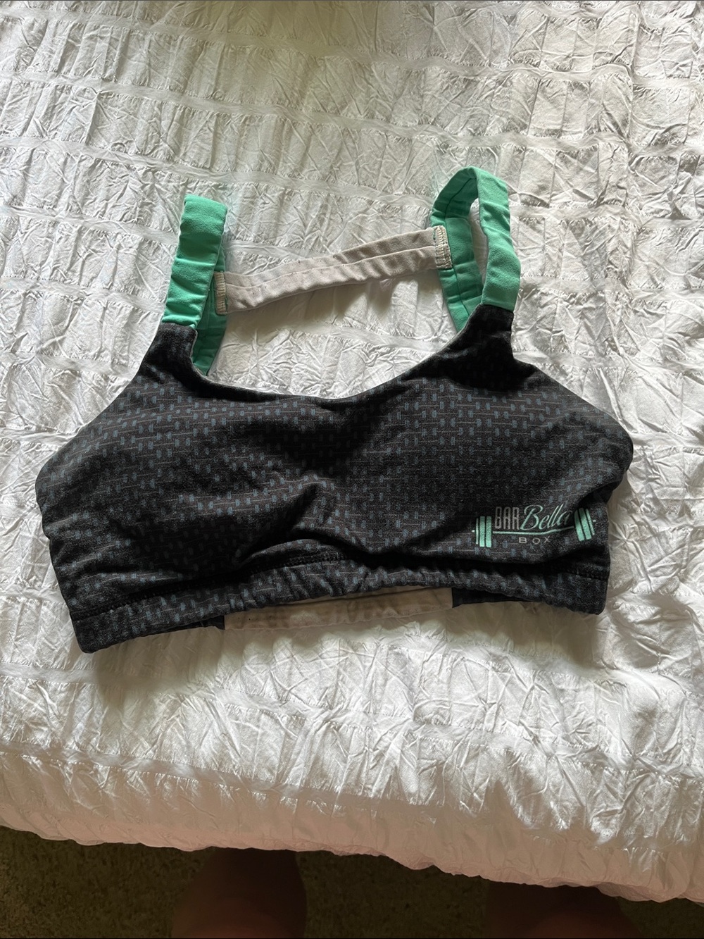 Born primitive Barbella Box edition open back sports bra